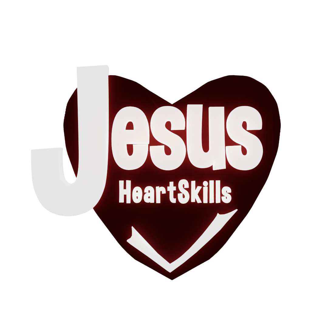3D Jesus HeartSkills Logo Herz Leidenschaft Verlangen Ziel Anliegen Sache