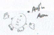 Bild der Original-Skizze des Designs 'Auf'n Arm' Auf'n Arm Original Skizze